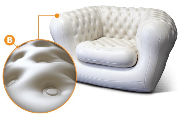 chest air inflatable furniture