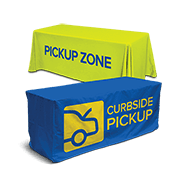 Curbside Pickup Table Covers