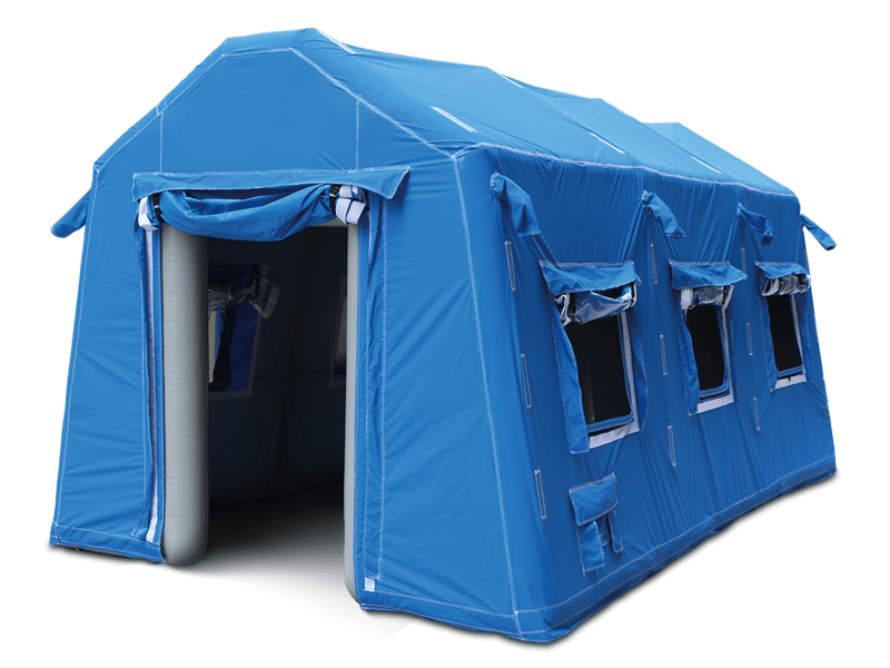 inflatable decontamination tents