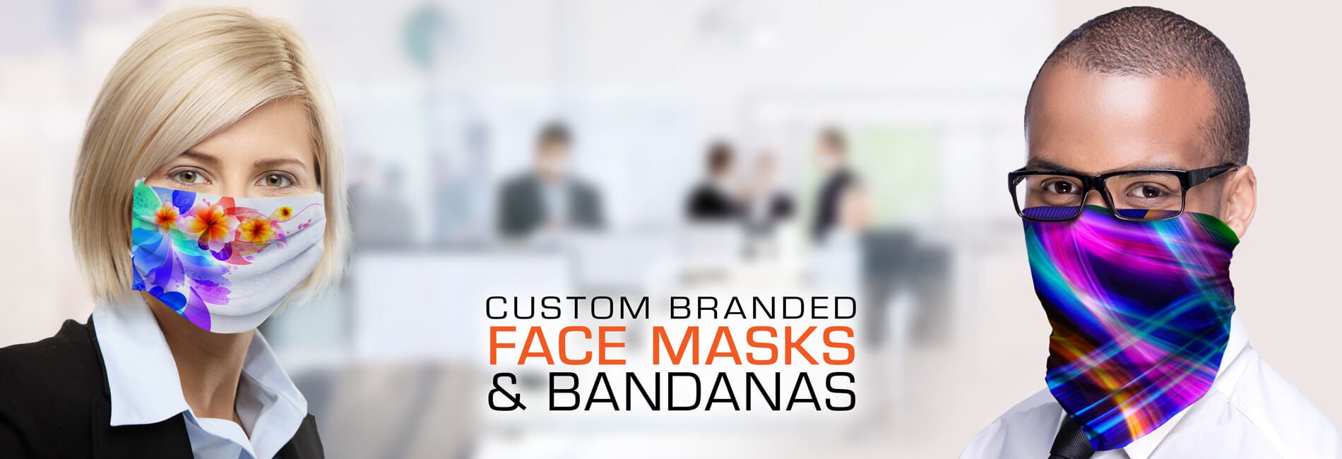 Custom Branded Face Masks and Bandanas