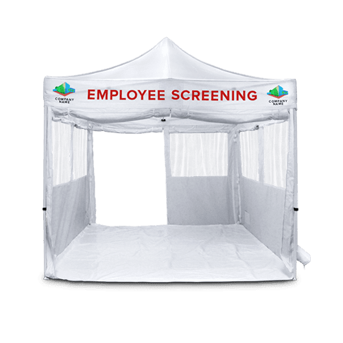 pop up employee screening tent