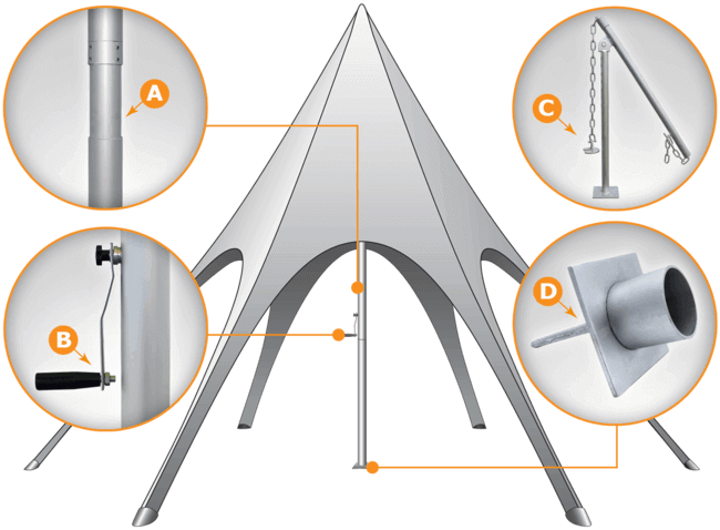 star tent features