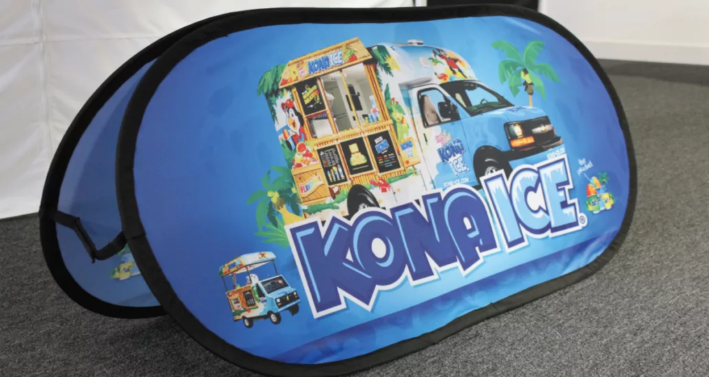 Kona ice custom display