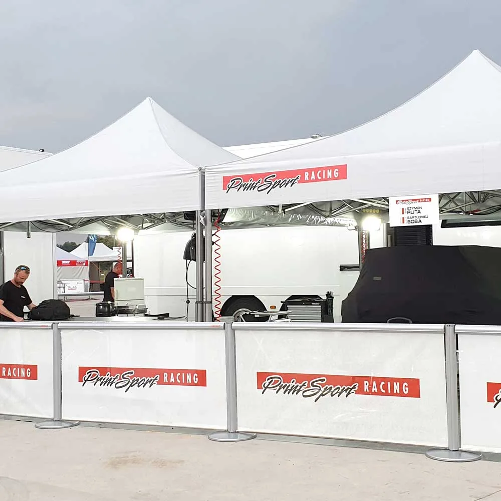 racing team area canopy tents